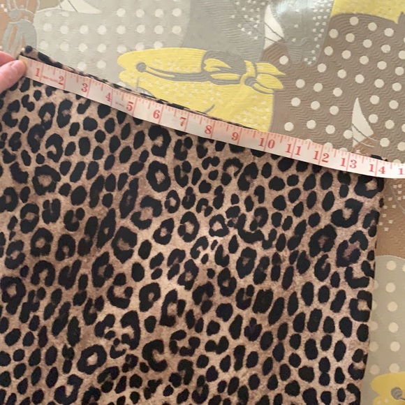Michael Kors-Leopard Print Skirt-Size Small - Picture 10 of 10